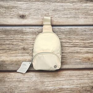 lululemon athletica Cream Mini Bag